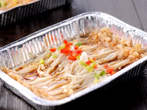 凤庆锡纸烤金针菇